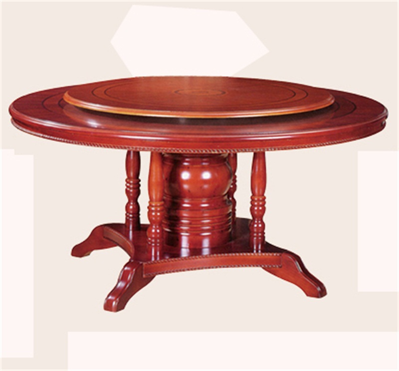 饭厅红木圆桌